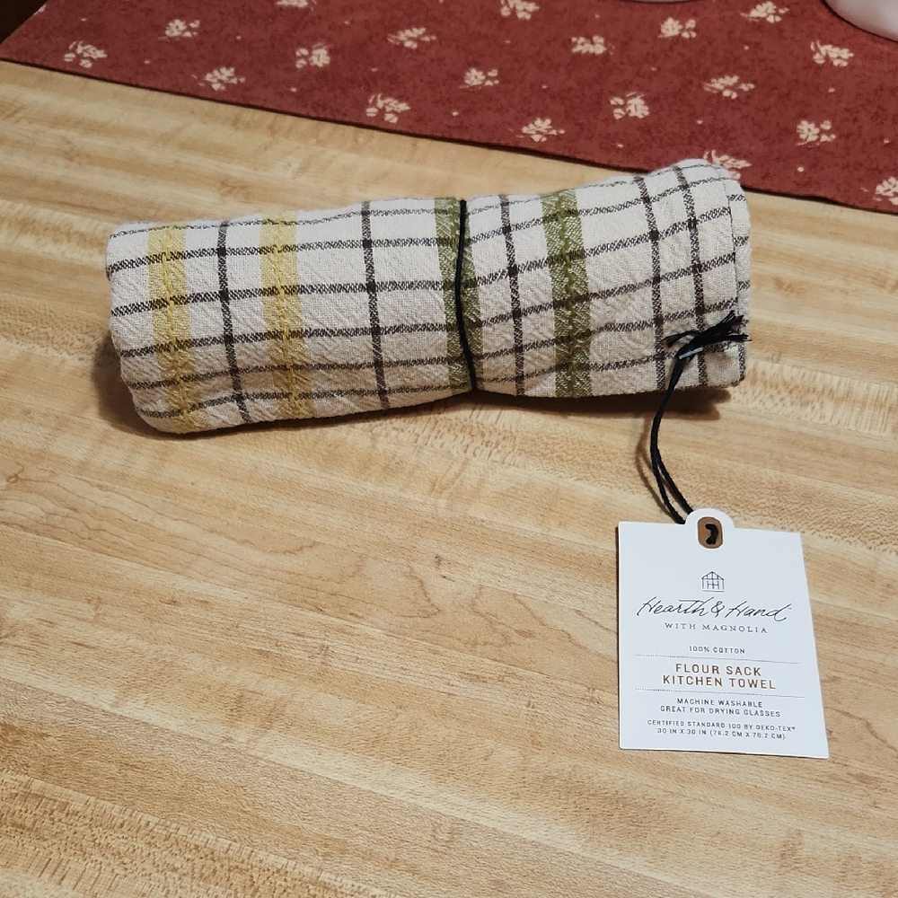 HEARTH&HAND With MAGNOLIA flour sack towel